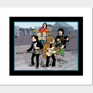 Beatles Rooftop Concert Posters and Art